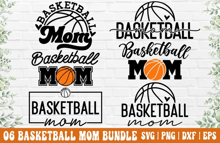 Basketball Mom SVG/PNG Bundle Graphic by GraphicsTreasures · Creative Fabrica