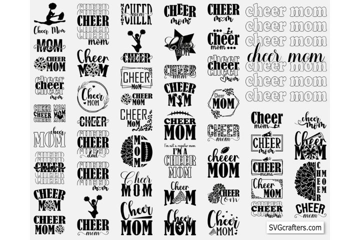 Cheer Mom & Coach SVG Bundle