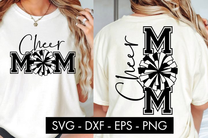 Cheer Mom SVG PNG Sublimation Graphic by freelingdesignhouse · Creative Fabrica