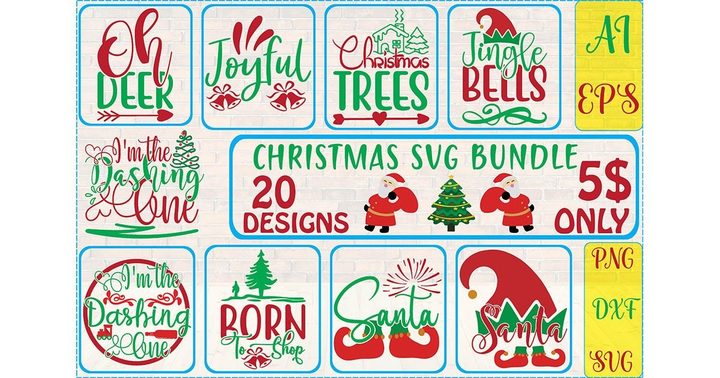 Christmas SVG Bundle