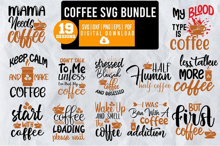 Coffee SVG Bundle 533