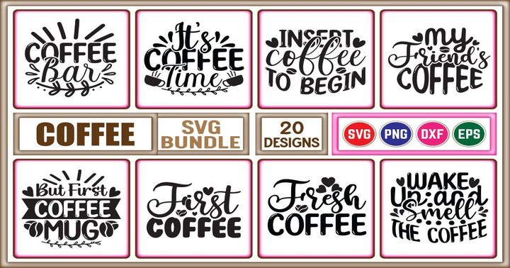 Coffee SVG Bundle 587