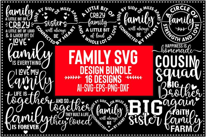 Family SVG Bundle