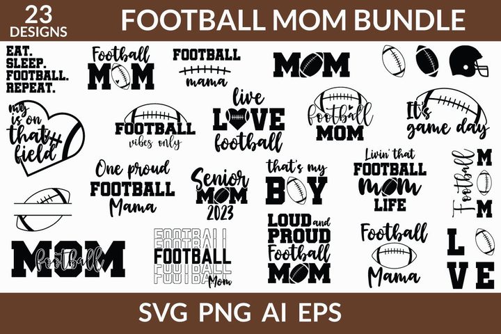 Football Mom Bundle Football Mom Life