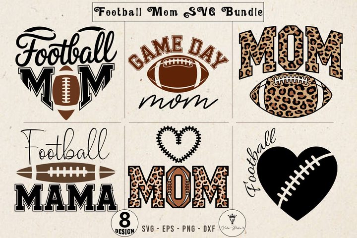 Football Mom SVG Bundle