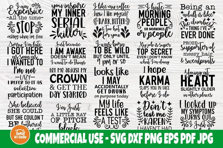 Funny SVG — Quotes & Sayings