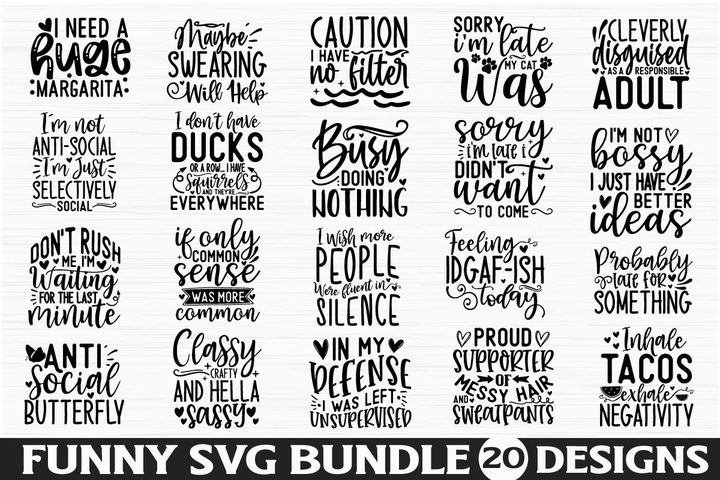 Funny SVG Bundle 99
