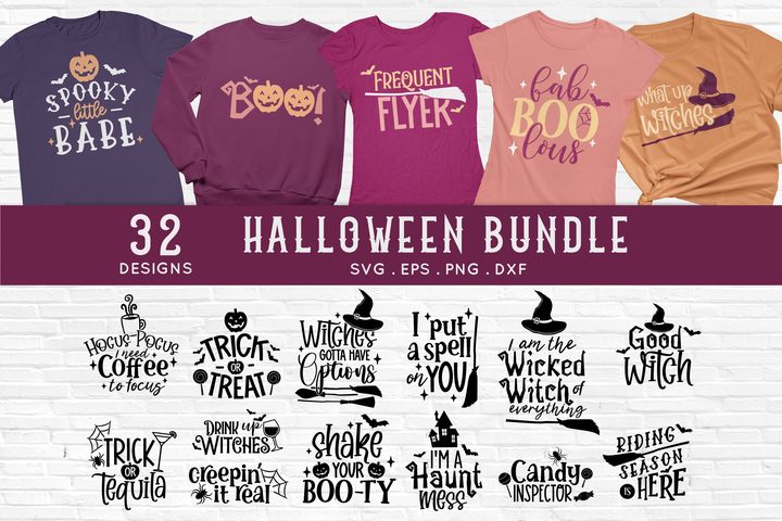 Halloween Shirt SVG Bundle