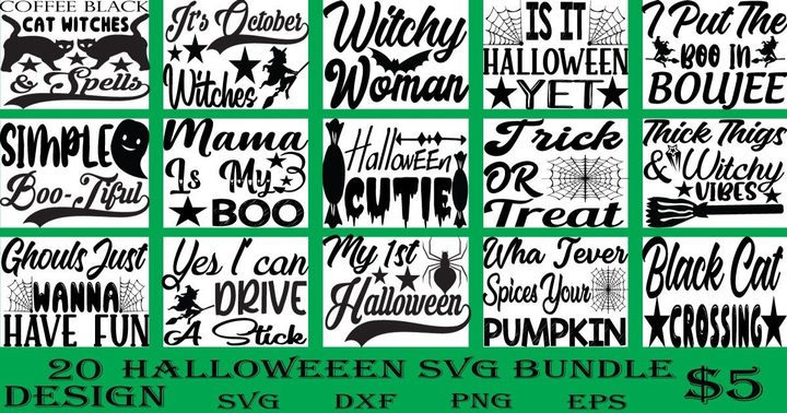 Halloween SVG Bundle