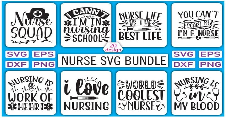 Nurse SVG Bundle 294