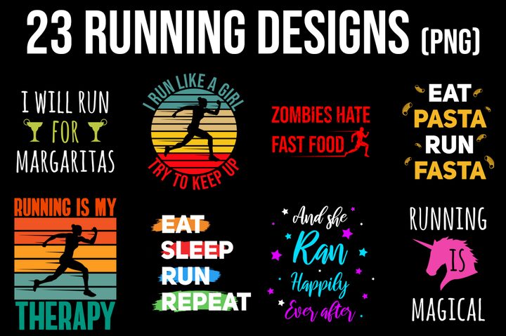 Running Shirt Sublimation Bundle