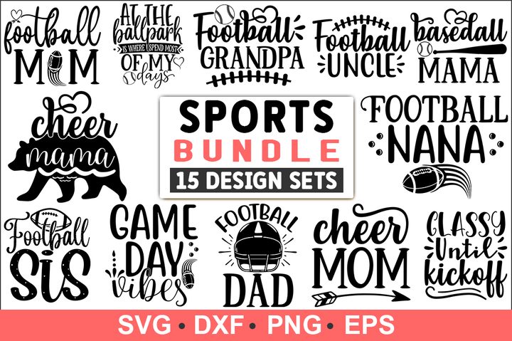 Sports SVG Bundle