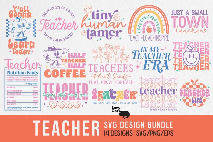 Teacher SVG Bundle